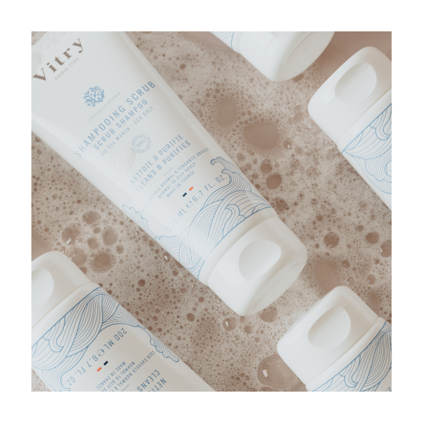 Vitry SHAMPOOING SCRUB AU SEL MARIN