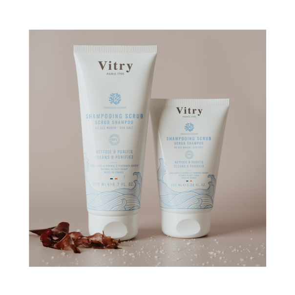 vitry SHAMPOOING SCRUB AU SEL MARIN