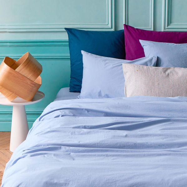 Vivaraise Housse De Couette Céleste Bluetiful 220 X 240 Éco-responsable