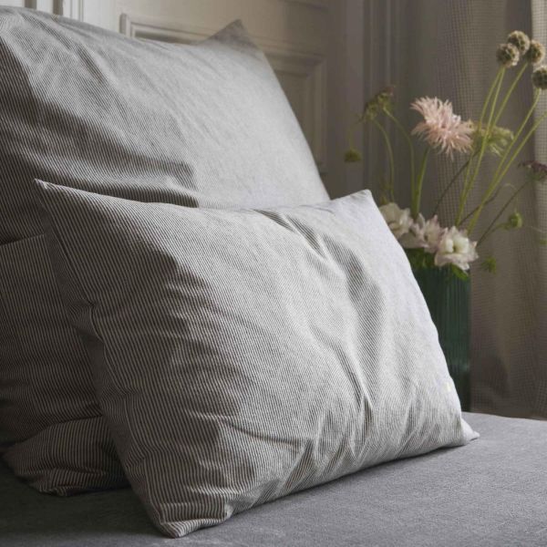 Vivaraise Housse De Coussin Finette Caviar 60 X 40 Déco