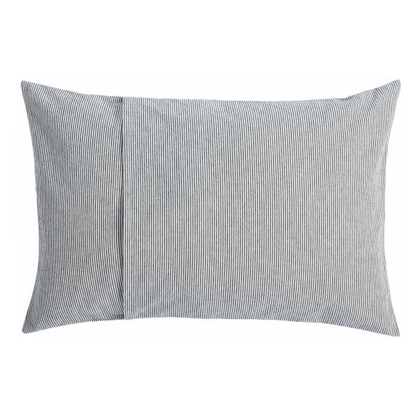 Vivaraise Housse De Coussin Finette Caviar 60 X 40 Déco