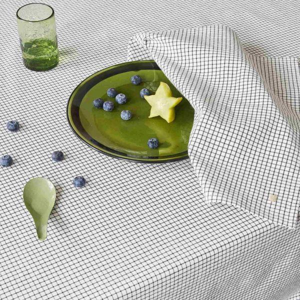 Vivaraise Lot De 2 Serviettes De Table Gustave Caviar 40 X 40 Table