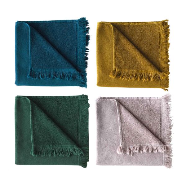 Vivaraise Lot de 2 serviettes invités Luna 50 x 30 Bain