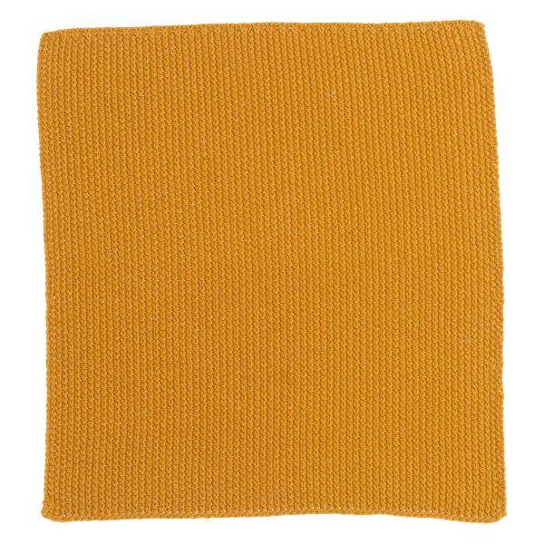Vivaraise Lot De 3 Essuie-mains Tricotés Izan Recyclés Tournesol 25 X 25 Cuisine