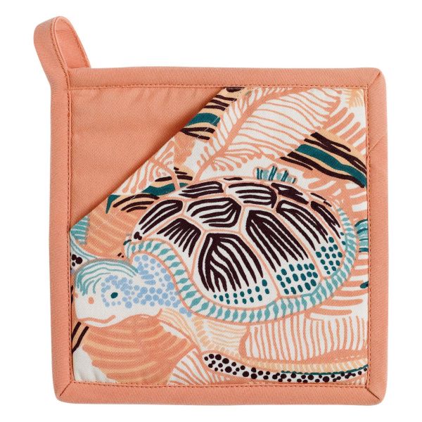 Vivaraise Manique 2 en 1 Dori recyclée Pêche 20 x 20 Cuisine