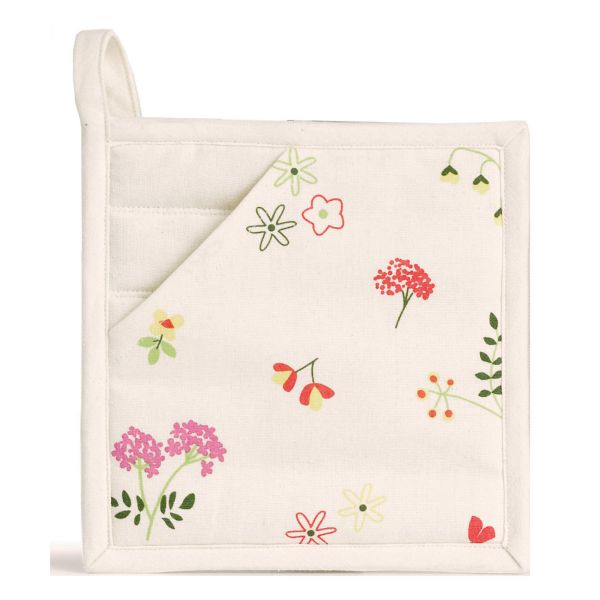 Vivaraise Manique 2 en 1 Gardenia recyclé Ecru 20 x 20 Cuisine