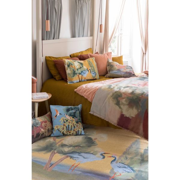 Vivaraise Plaid Voile Zeff Lola Multico 135 X 200 Déco