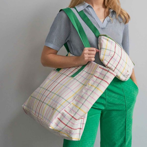 Vivaraise Sac Cabas Fair Play Multicolore 38 X 46 X 18 Déco