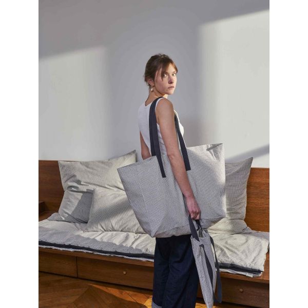 Vivaraise Sac Cabas Gustave Caviar 38 X 46 X 18 Déco