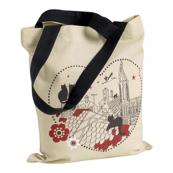 Vivaraise Sac Chats Coeur Beige 40 x 35 Accessoires