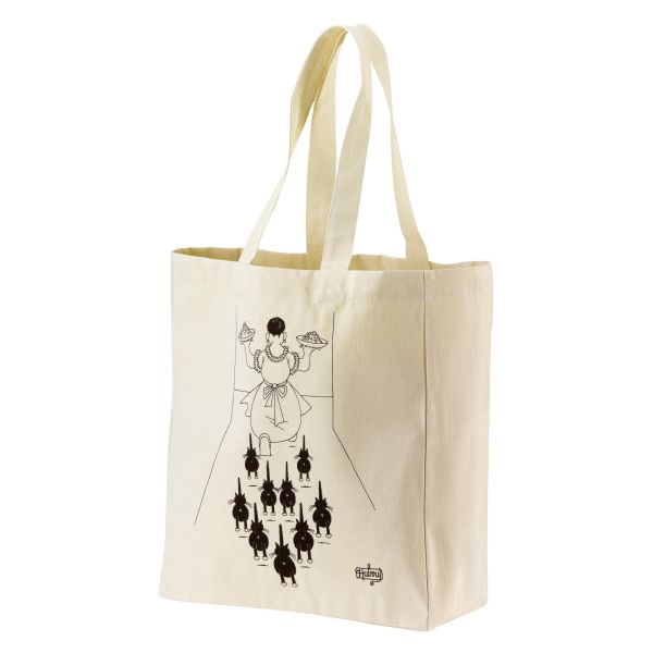 Vivaraise Sac shopping Dubout À table Ecru 40 x 36 x 16 Accessoires
