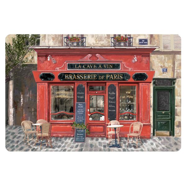 Vivaraise Set De Table Brasserie De Paris 45 X 30 Fabriqué En France