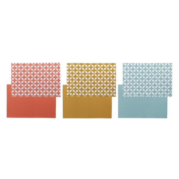 Vivaraise Set de table enduit Fatou recyclé 33 x 48 Table