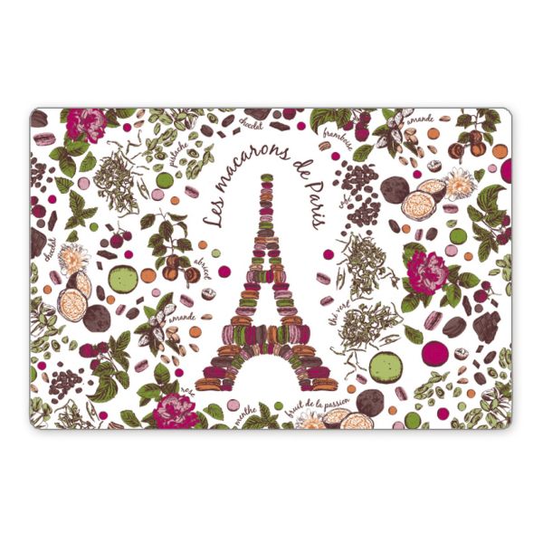Vivaraise Set de table Macarons de Paris 30 x 45 Table