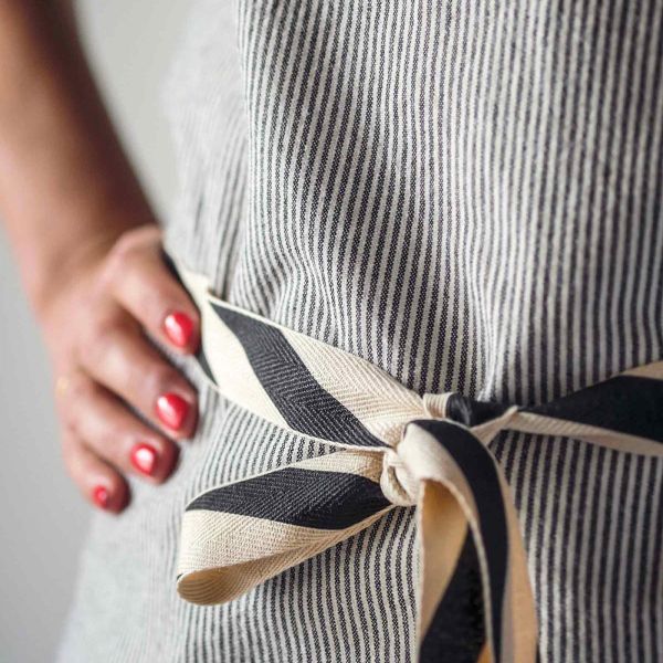 Vivaraise Tablier De Cuisine Finette Caviar 90 X 75 Cuisine