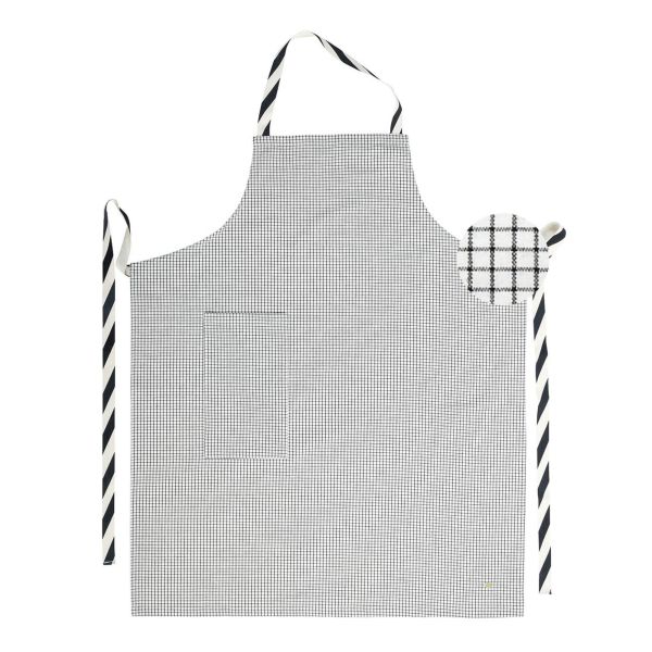 Vivaraise Tablier de cuisine Gustave Caviar 90 x 75 Cuisine
