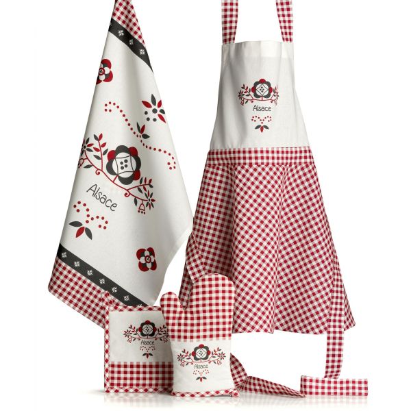 Vivaraise Tablier De Cuisine Nippa Ecru 69 X 72 Cuisine