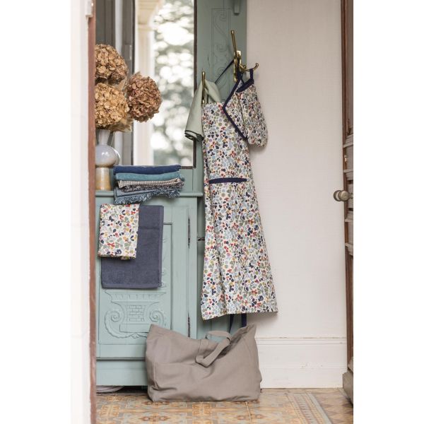 Vivaraise Tablier De Cuisine Recyclé Greta Avec Poche Multico 72 X 85 Cuisine