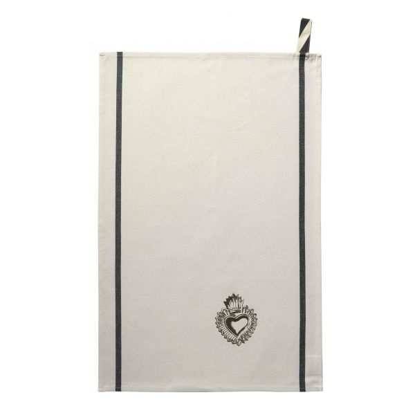 Vivaraise Torchon Bon cur Or 70 x 50 Éco-responsable