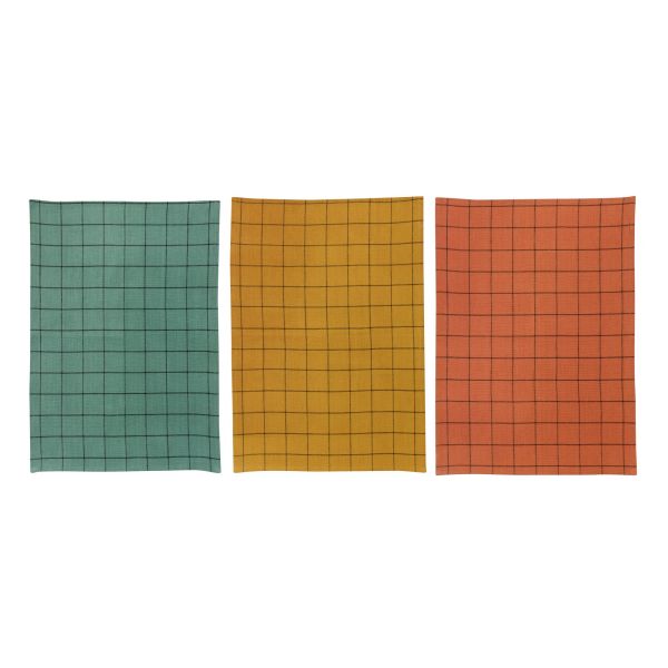 Vivaraise Torchon Metis Kilia carreaux 50 x 70 Cuisine