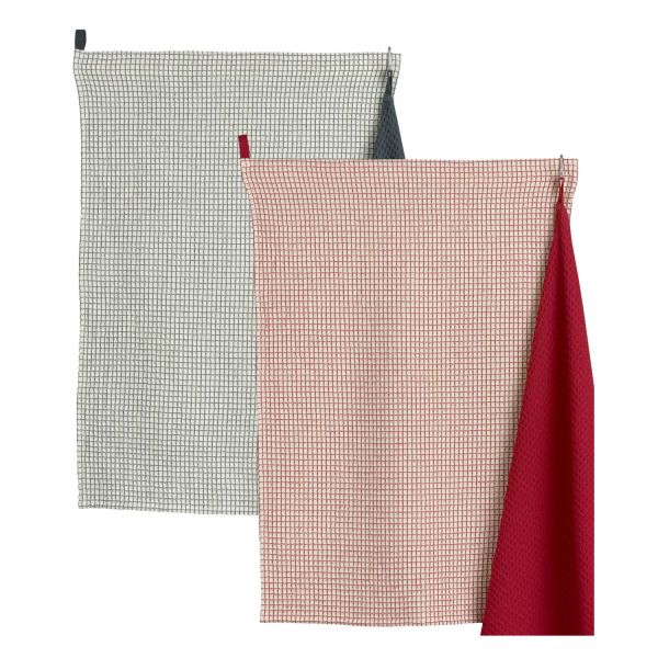 Vivaraise Torchon Nid D'abeilles Bicolore Mumba 50 X 70 Cuisine