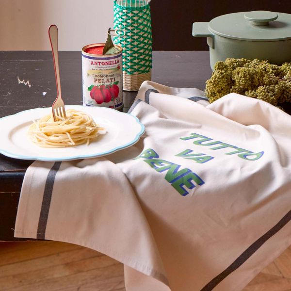 Vivaraise Torchon Tutto Ecru 70 X 50 Éco-responsable