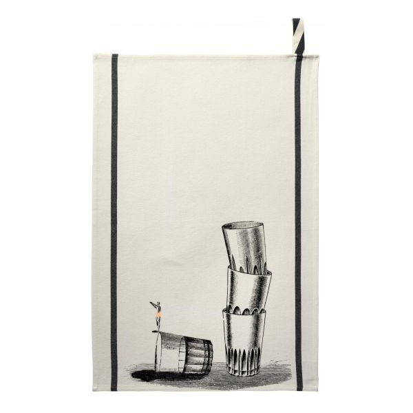 Vivaraise Torchon Victor Ecru 70 x 50 Éco-responsable