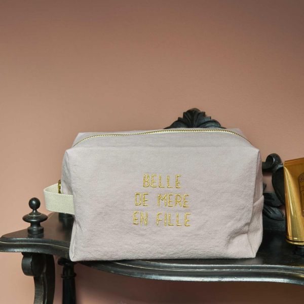 Vivaraise Trousse Cube Belle Poivre Rose Rose 22 X 14 X 10 5 Éco-responsable