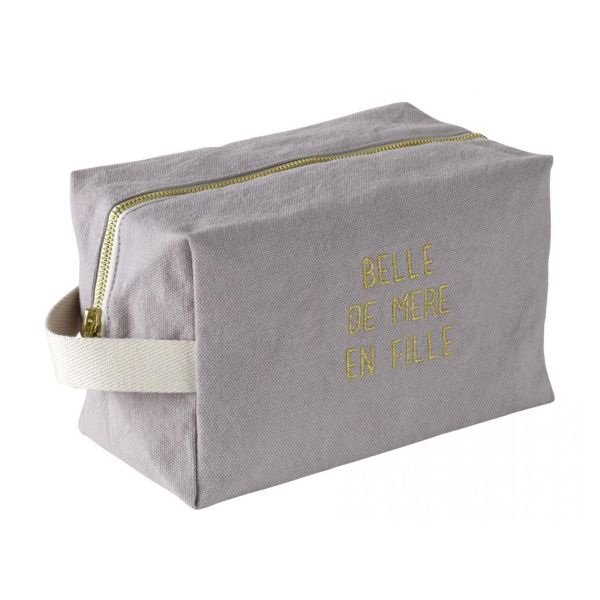 Vivaraise Trousse cube Belle Poivre rose Rose 22 x 14 x 10 5 Bain