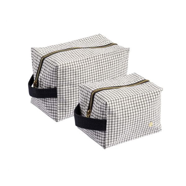 Vivaraise Trousse cube Gustave Caviar Éco-responsable