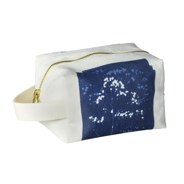 Vivaraise Trousse cube Gypso Bleu 15 5 x 10 x 10 Éco-responsable