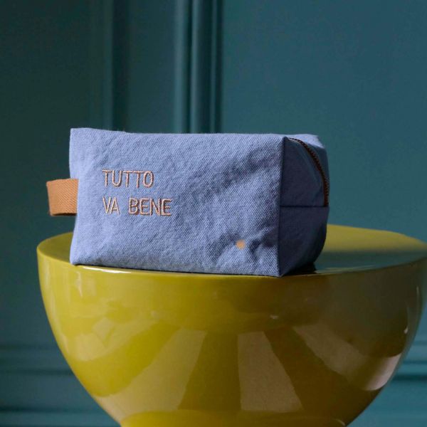 Vivaraise Trousse Cube Tutto Bluetiful 10 X 16 X 10 Bain