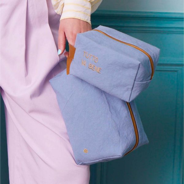Vivaraise Trousse Cube Tutto Bluetiful 10 X 16 X 10 Bain