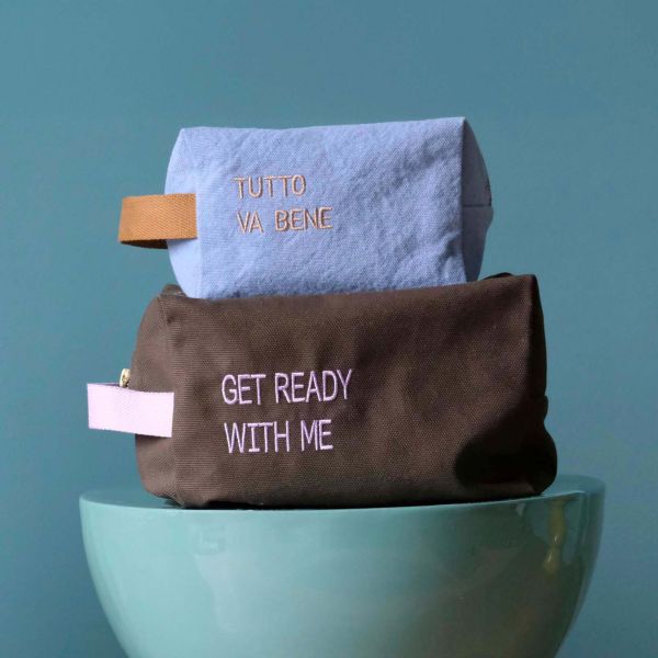 Vivaraise Trousse Cube Tutto Bluetiful 10 X 16 X 10 Éco-responsable