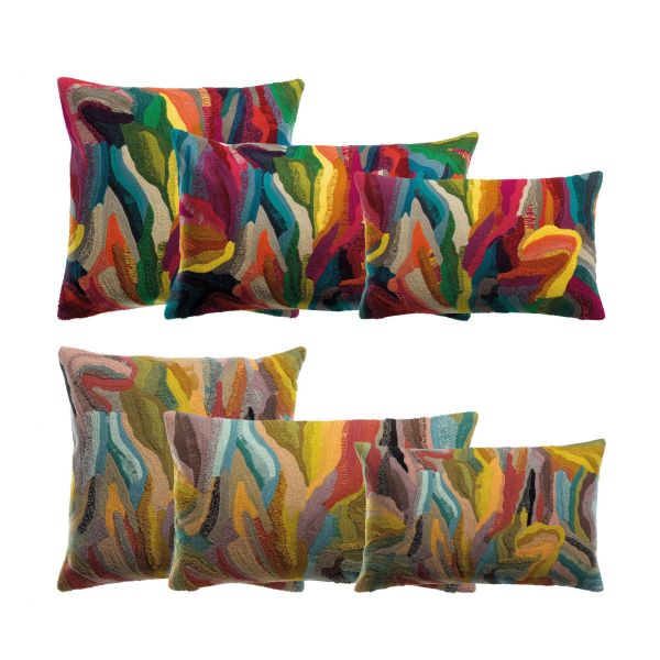 Vivaraise Coussin Brodé Betty Déco