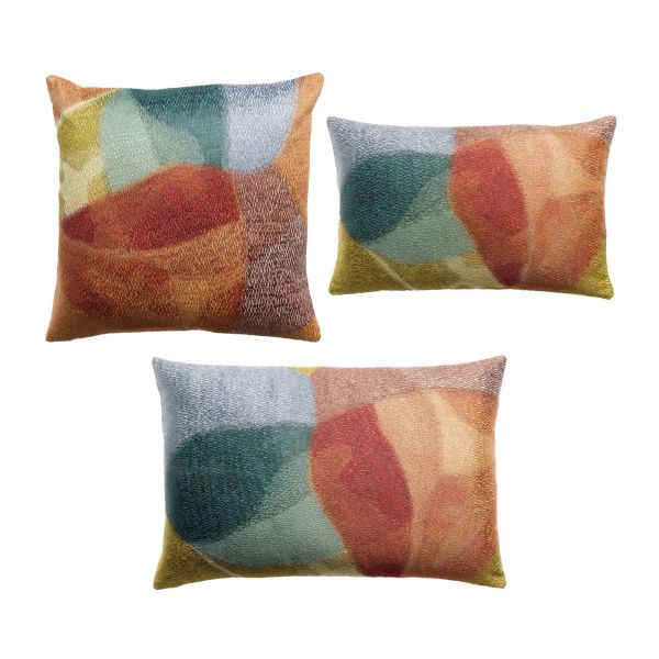 Vivaraise Coussin Brodé Nevio Multico Déco