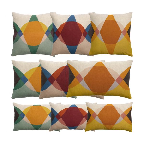 Vivaraise Coussin imprimé Zeff Malory Déco