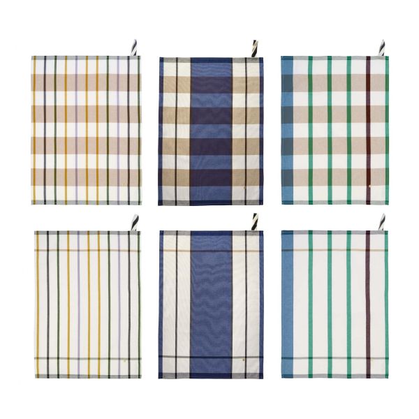 Vivaraise Lot de 2 torchons Archie 70 x 50 Cuisine