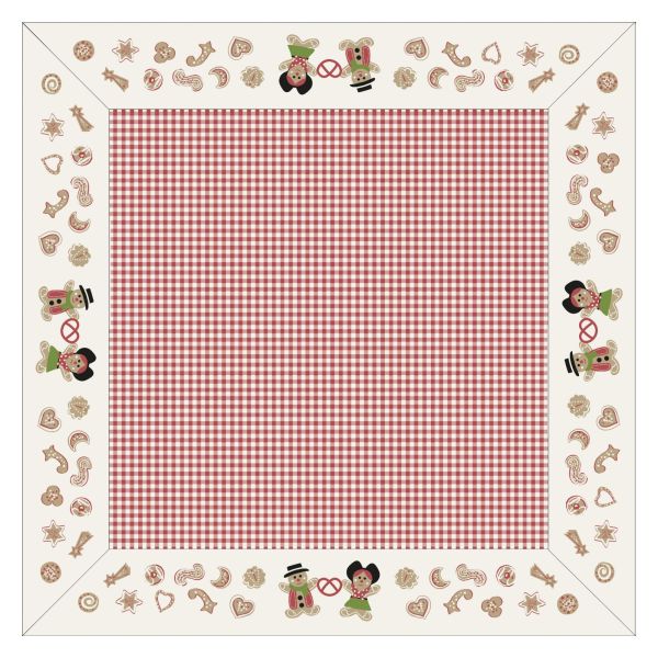 Vivaraise Nappe Mannele Multico 85 X 85 Table