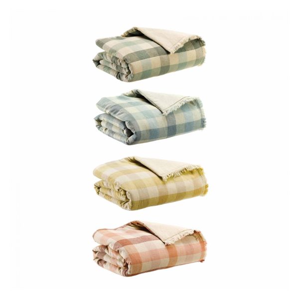 Vivaraise Plaid imprimé Kate 135 x 200 Déco