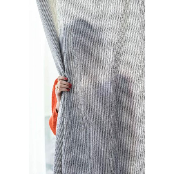 Vivaraise Rideau Finette Caviar 280 X 140 Déco