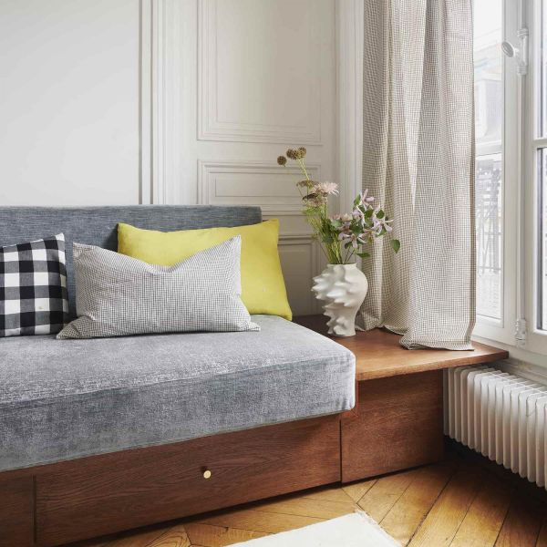 Vivaraise Rideau Gustave Caviar 280 X 140 Déco