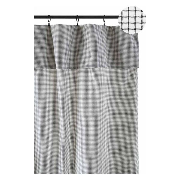 Vivaraise Rideau Gustave Caviar 280 x 140 Déco