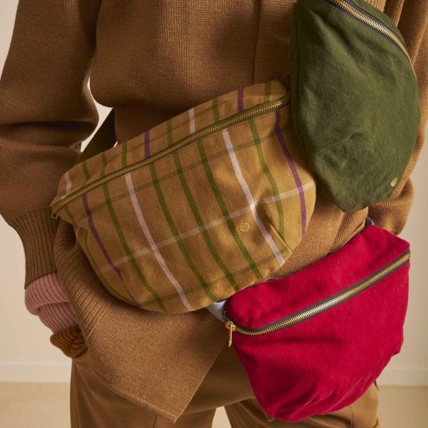 Vivaraise Sac Banane Scotty Marron 19 X 28 Déco