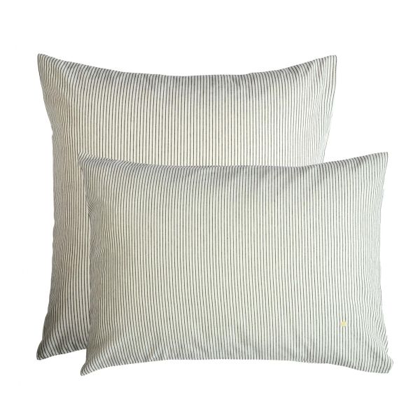 Vivaraise Taie d'oreiller Léonie Caviar Chambre