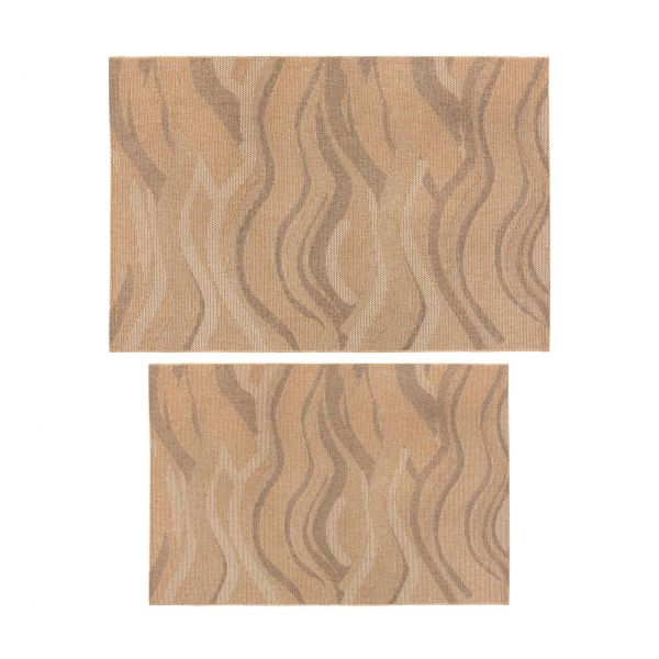 Vivaraise Tapis Clem outdoor Naturel Tapis