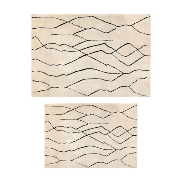 Vivaraise Tapis Luce Neige Tapis