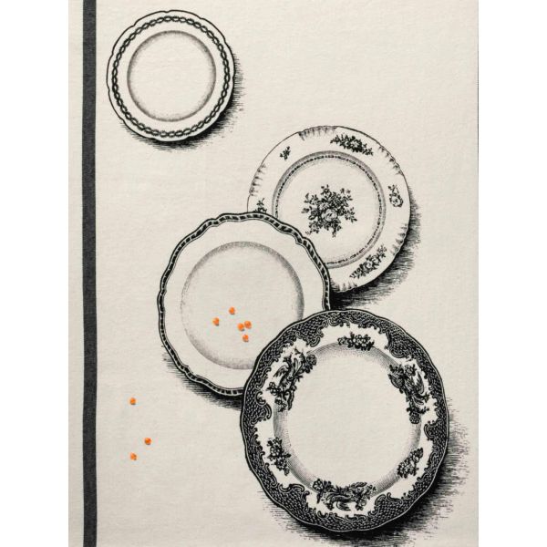 Vivaraise Torchon Arlette Ecru 70 X 50 Cuisine