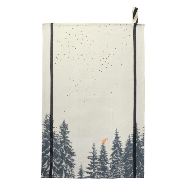 Vivaraise Torchon Bertille Ecru 70 x 50 Cuisine