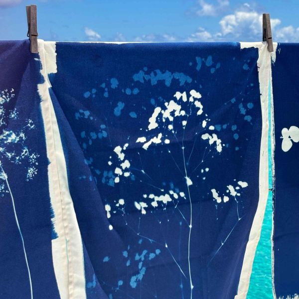 Vivaraise Torchon Gypso Bleu 70 X 50 Cuisine